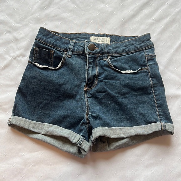 ARDENE navy blue jean shorts - Picture 1 of 5
